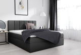 Čalúnená posteľ boxspring LESORA + topper, 180x200, madryt 9100 -  - 0