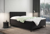 Čalúnená posteľ boxspring CHANTAL + topper, 160x200, muna 14 -  - 0