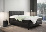 Čalúnená posteľ boxspring CHANTAL + topper, 160x200, soft 11 -  - 0