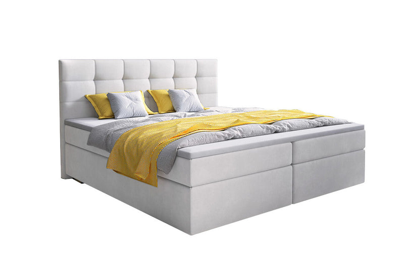 Čalúnená posteľ boxspring GLOSE, 140x200, cosmic 10 -  - 0