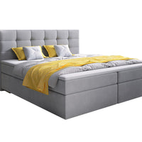 Čalúnená posteľ boxspring GLOSE, 140x200, cosmic 160 -  - 0