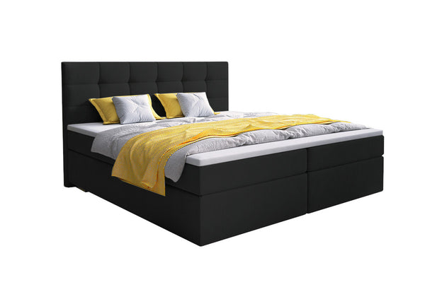 Čalúnená posteľ boxspring GLOSE, 160x200, cosmic 100 -  - 0