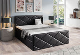 Čalúnená posteľ boxspring ROBINSON + topper, 160x200, madryt 9100 -  - 0