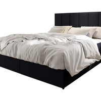 Čalúnená posteľ boxspring KARDI, 140x200, soft 11 -  - 0