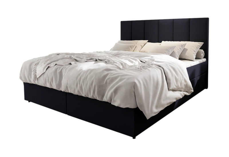 Čalúnená posteľ boxspring KARDI, 140x200, soft 11 -  - 0