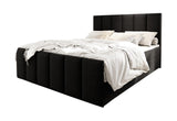 Čalúnená posteľ boxspring MAGO + topper, 180x200, sawana 14 -  - 0