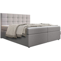 Čalúnená posteľ boxspring SALMA + topper, 140x200, inari 22 -  - 0