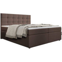 Čalúnená posteľ boxspring SALMA + topper, 140x200, inari 24 -  - 0