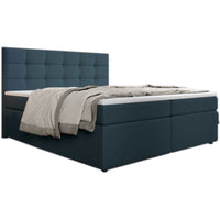 Čalúnená posteľ boxspring SALMA + topper, 140x200, inari 87 -  - 0