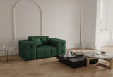 Kreslo MELANA, 121x73x88, opera green -  - 0