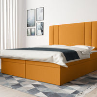 Čalúnená posteľ boxspring GIULIO, 120x200, riviera 41 -  - 0