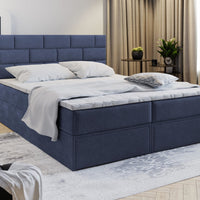 Čalúnená posteľ boxspring MARINOS, 140x200, Aston 26 -  - 0