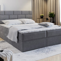 Čalúnená posteľ boxspring MARINOS, 180x200, Aston 17 -  - 0