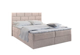 Čalúnená posteľ boxspring PERLA, 140x200, aston 2 -  - 0