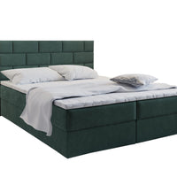 Čalúnená posteľ boxspring PERLA, 140x200, aston 27 -  - 0