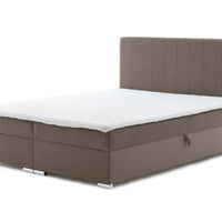 Čalúnená posteľ boxspring WILDE + topper, 160x200, trinity 06 -  - 0