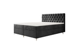 Čalúnená posteľ boxspring FESTER 2, 160x200, Monolith 97 -  - 0