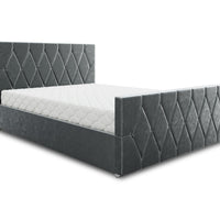 Čalúnená posteľ boxspring ADELINE, 160x200, itaka 50 -  - 0