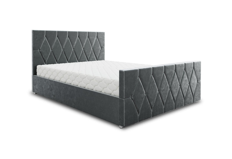 Čalúnená posteľ boxspring ADELINE, 160x200, itaka 50 -  - 0