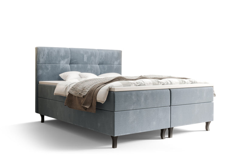 Čalúnená posteľ boxspring AMIR, 200x200, monolith 70 -  - 0