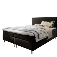 Čalúnená posteľ boxspring LANTA, 140x200,  kronos 07 -  - 0