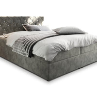 Čalúnená posteľ boxspring IRANA, 140x200,  magic velvet 2217 -  - 0