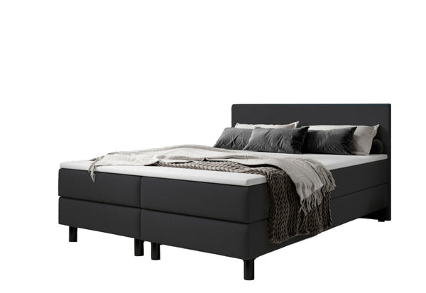 Čalúnená posteľ boxspring GINA, 140x200,  inari 100 -  - 0